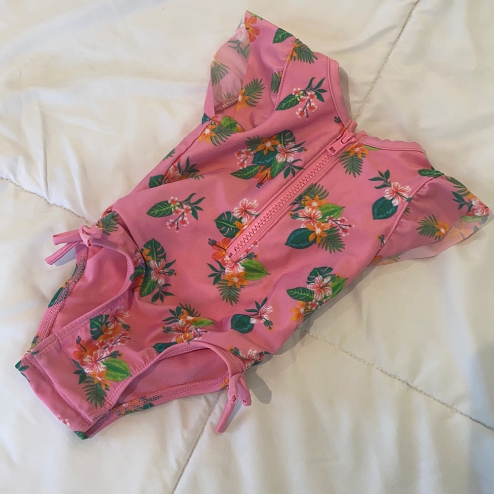 Baby girl swimsuit, Cat and Jack, size 12m
